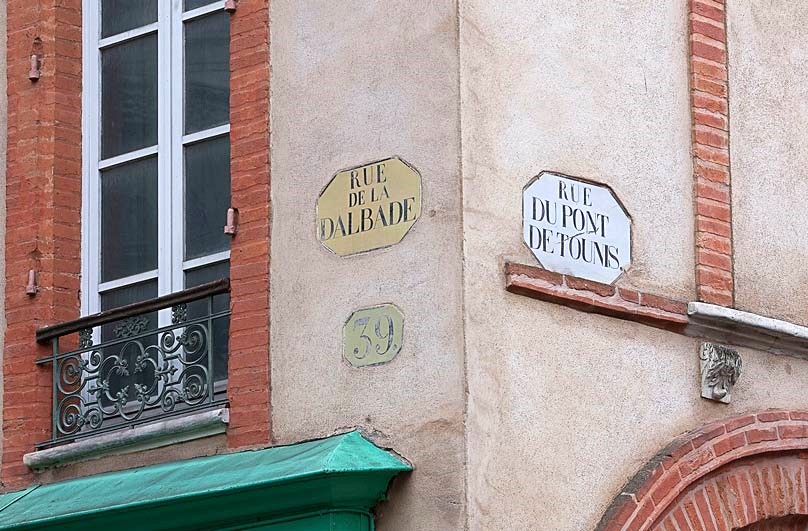 Plaques de rue - Toulouse